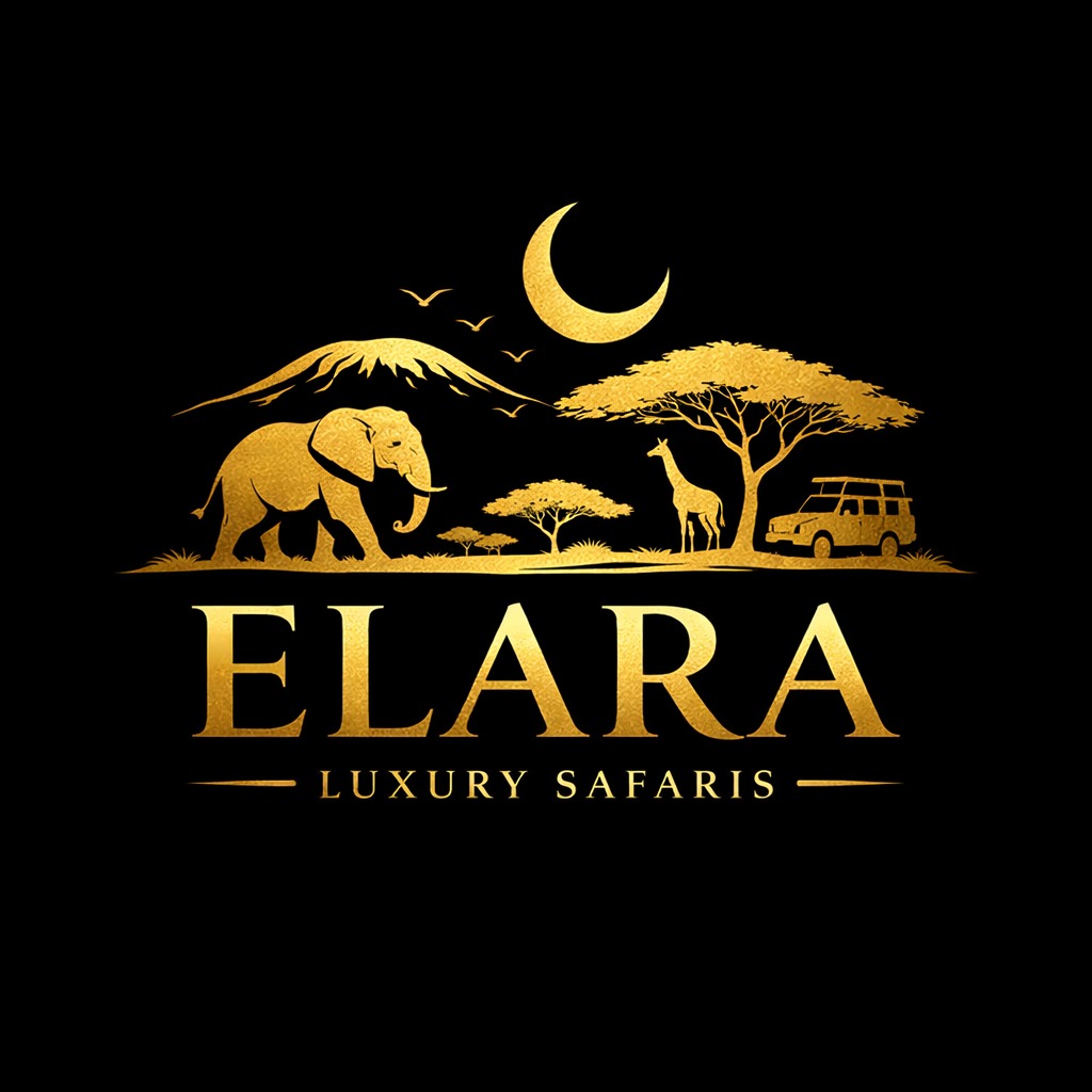 Elara Luxury Safaris logo design